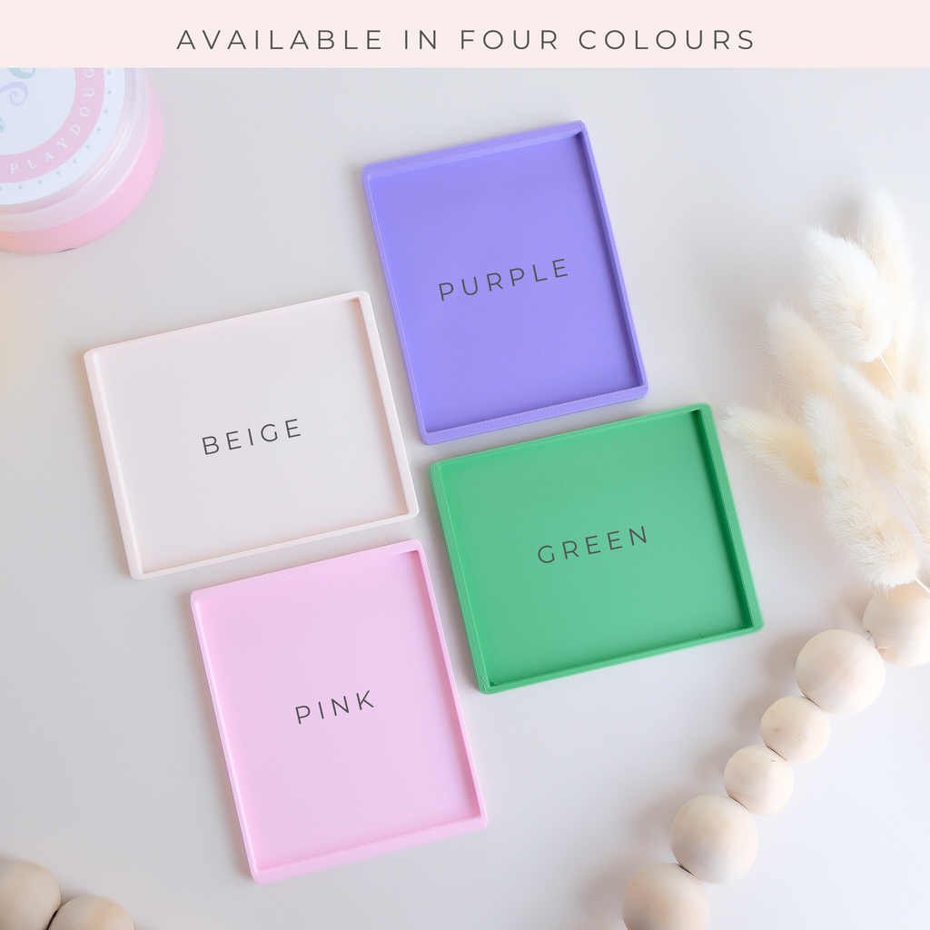 Play Sense - Eco Playdough Stamp | Easter Egg Flowers: Green