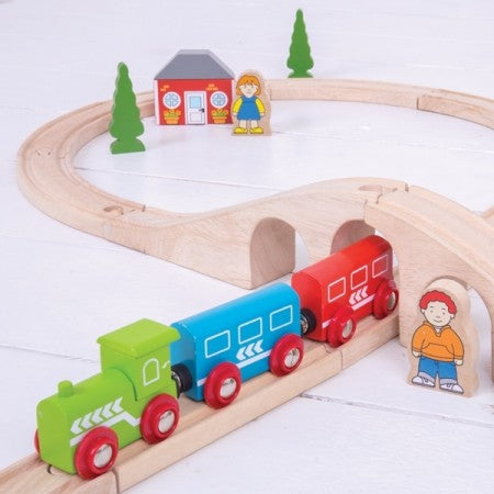 Bigjigs | Figure Eight Train Set