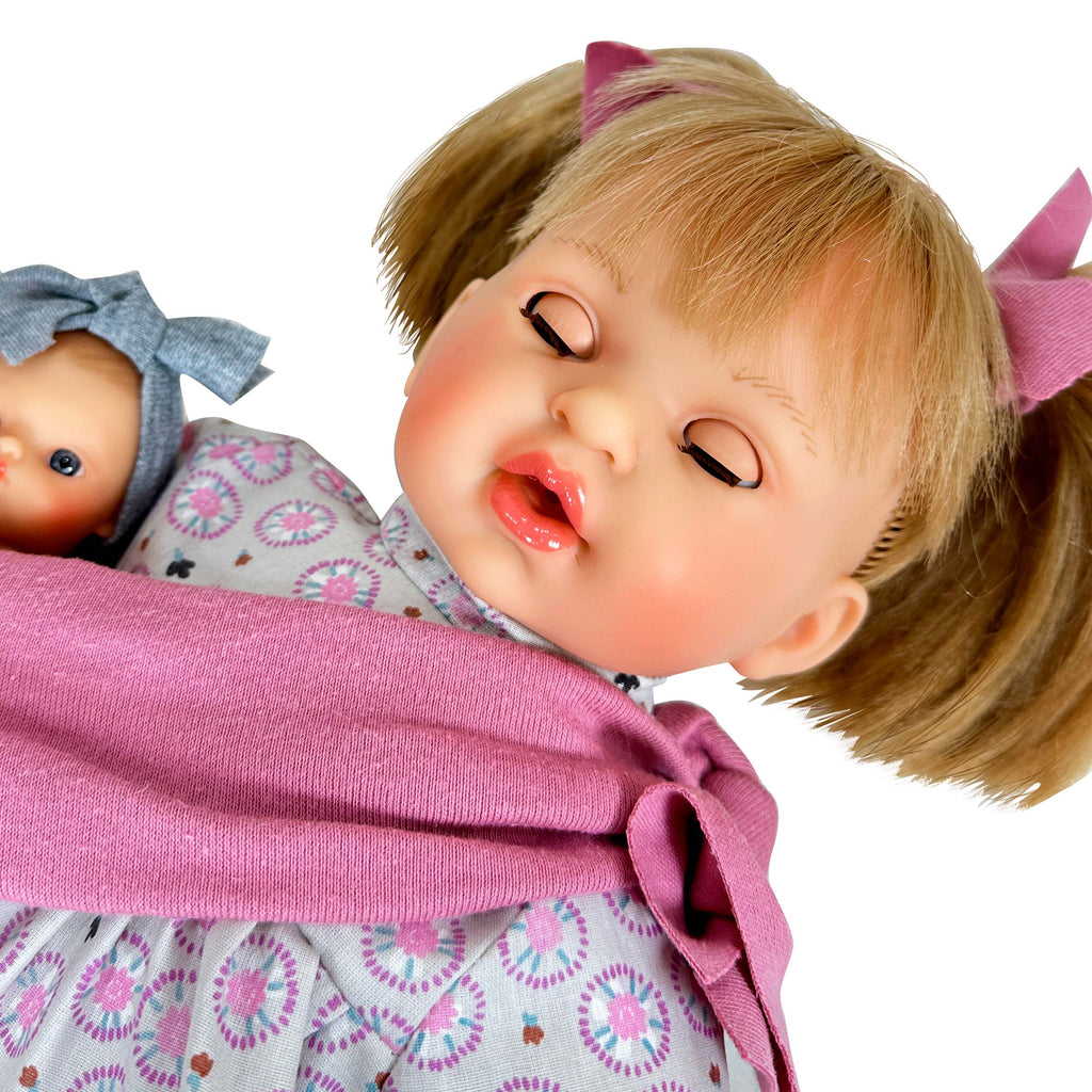 Dolls and Accessories - Baby Doll Alex with baby by Nines d'Onil