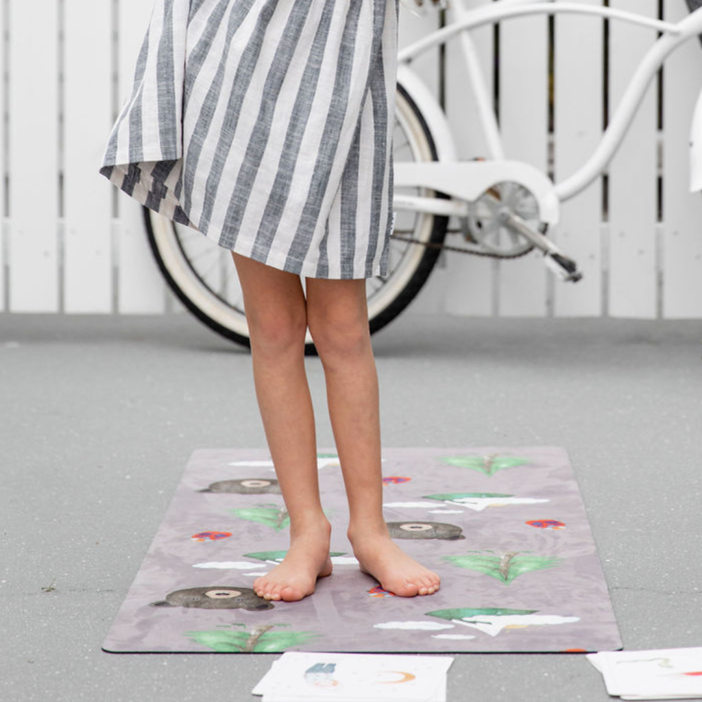 Mindful and Co Kids I Nature Print Kids Yoga Mat