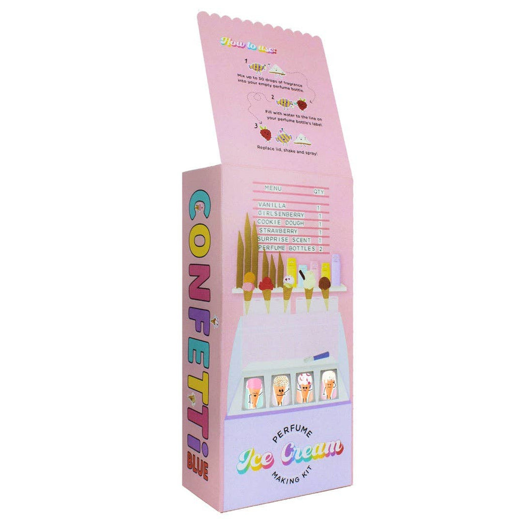 Confetti Blue I Ice Cream Scented Perfume Making Kit