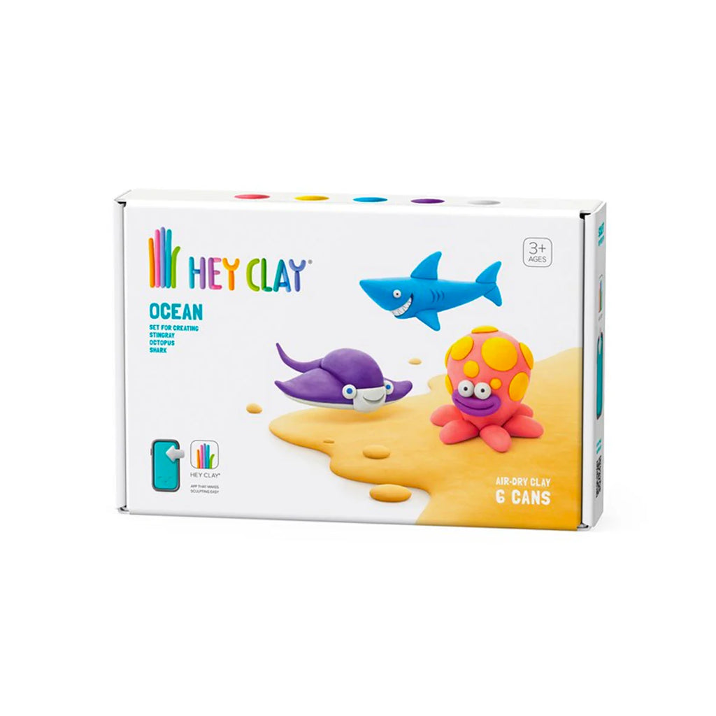 Hey Clay | Ocean Animals - Set of 6