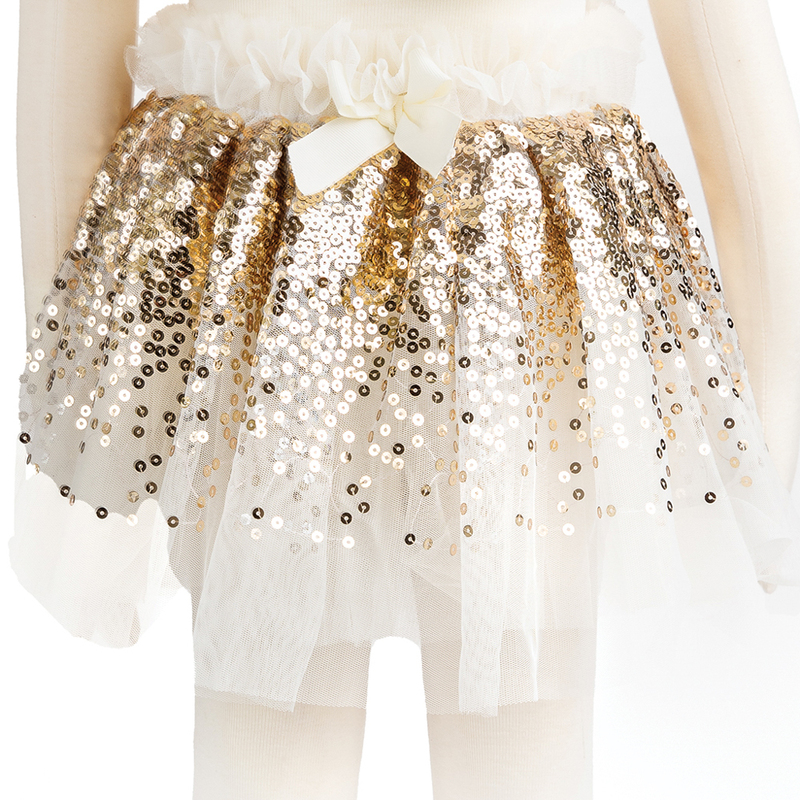 Great Pretenders | Wings & Wand Set - Gracious Gold Sequins Skirt
