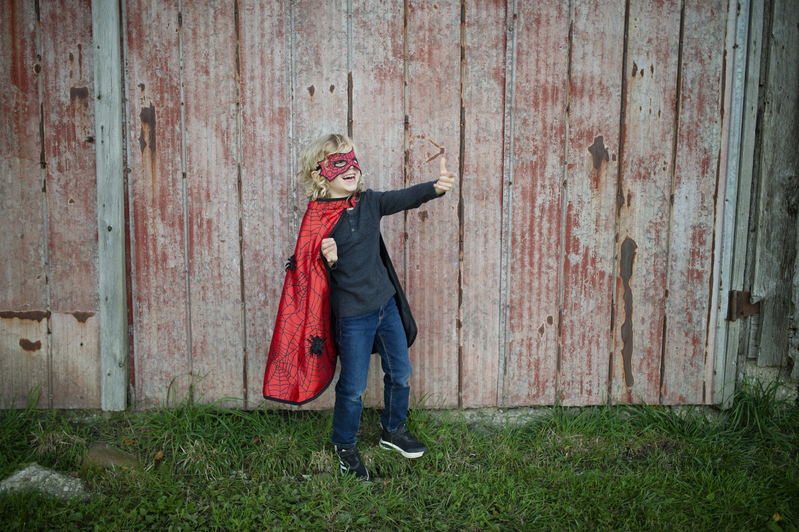Great Pretenders | Reversible Spider & Bat Cape with Mask
