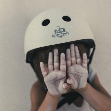 Kinderfeets | Toddler Bike Helmet - Matte White