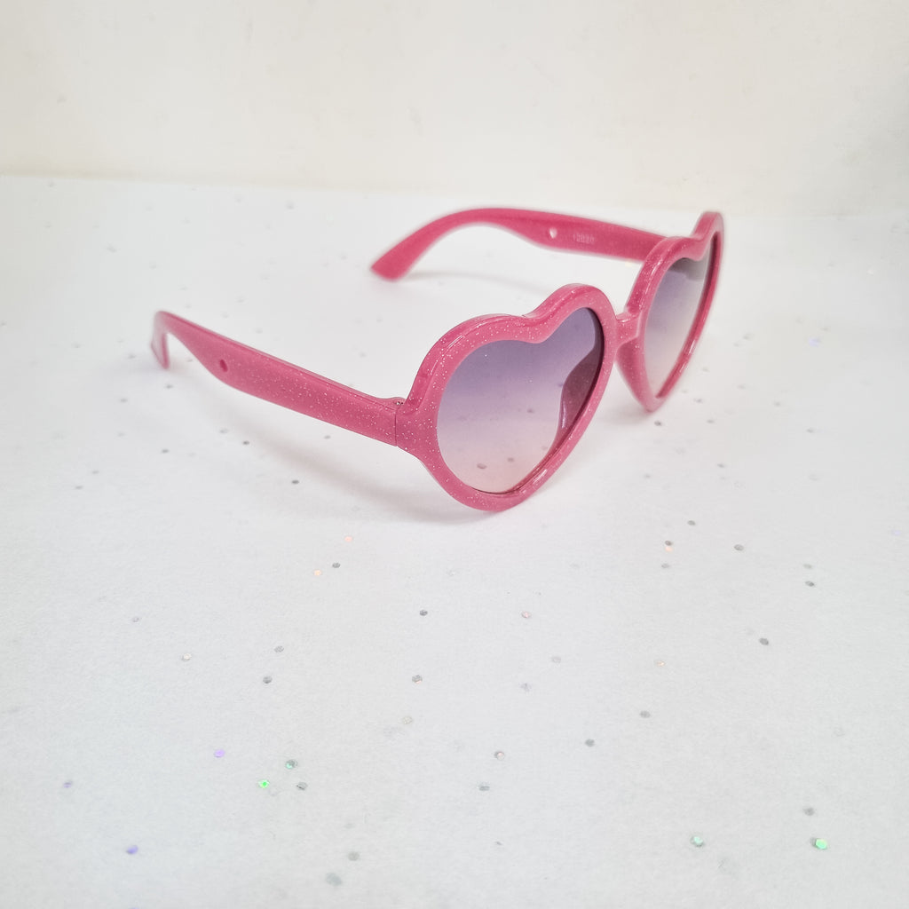 Zae + K | Heart Sunglasses - Pink