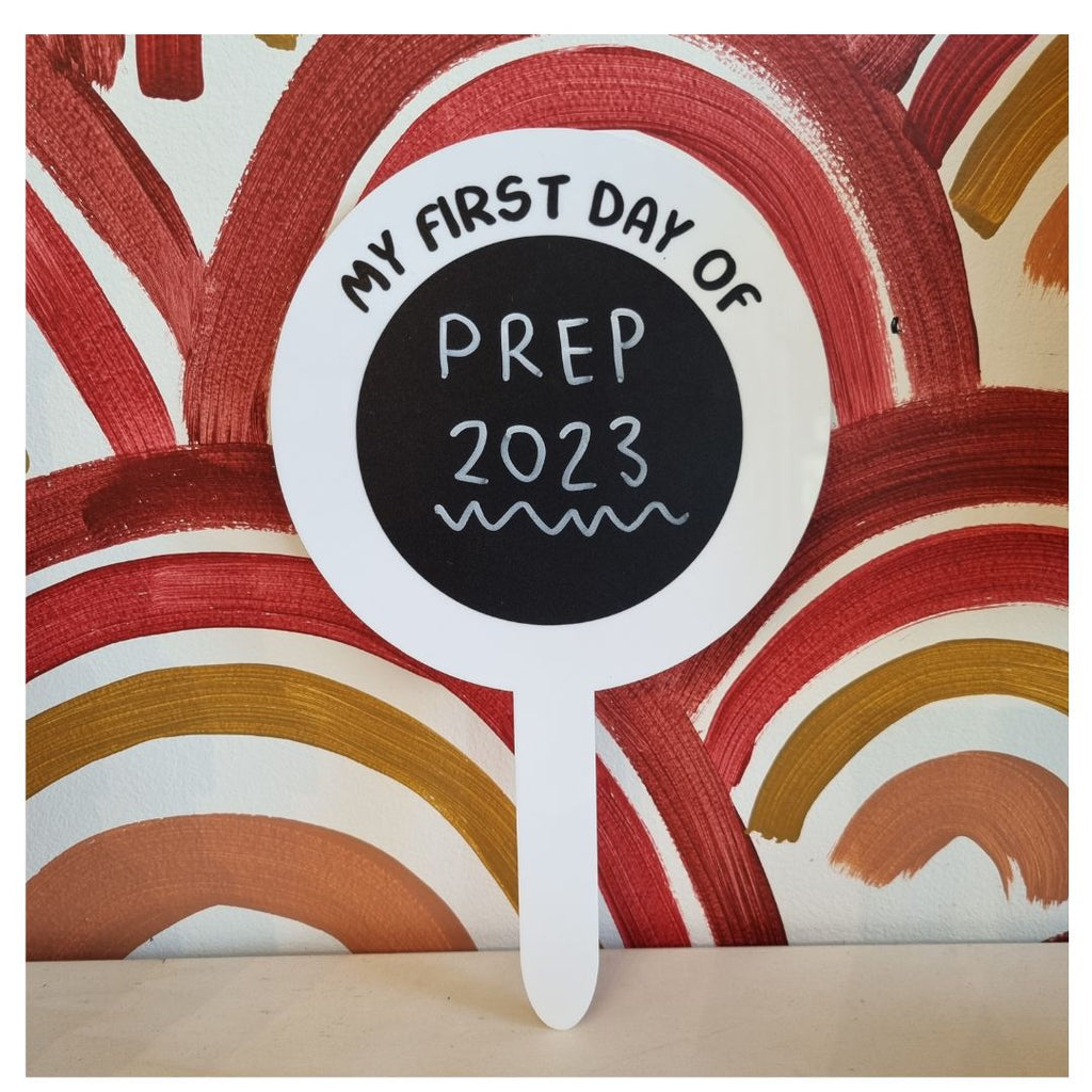 Zae + K | My First Day Milestone Board