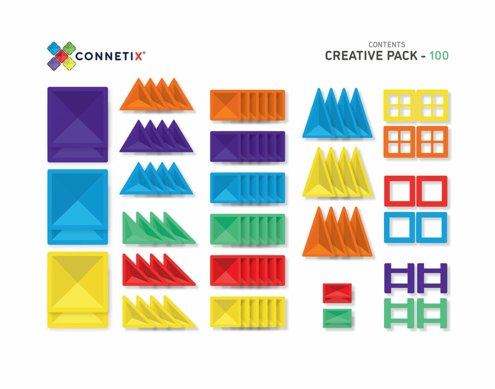 Connetix | Rainbow 102 Piece Creative Pack PRE ORDER