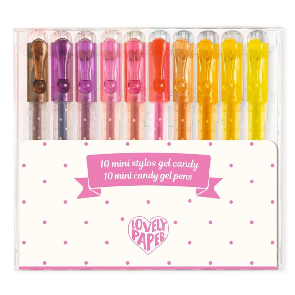 Djeco | Mini Gel Pens - Candy