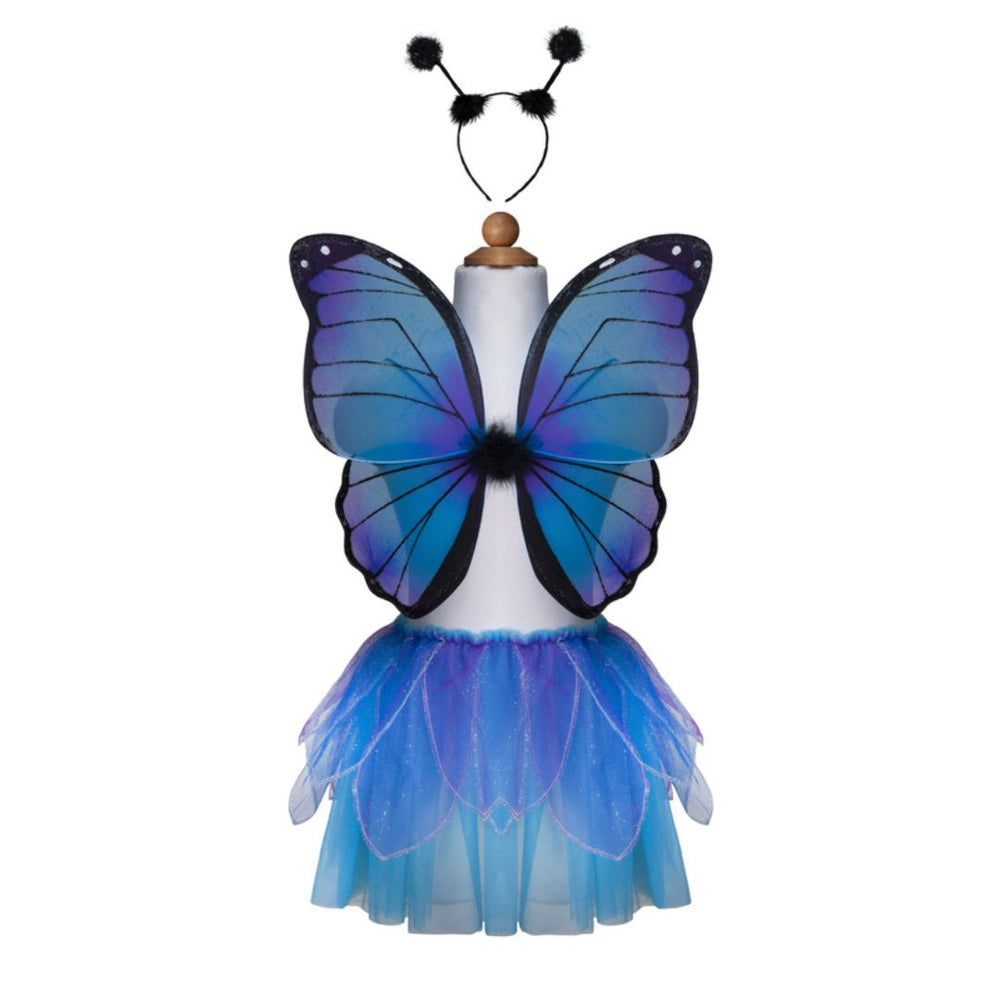 Great Pretenders | Butterfly Tutu with Wings & Headband - Midnight Butterfly