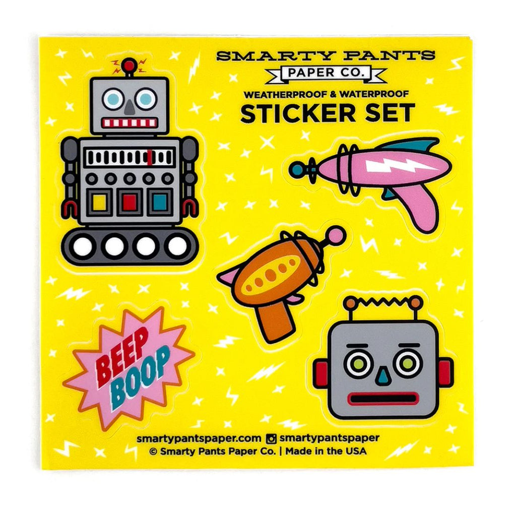 Smarty Pants Paper Co. | Sticker Sheet - Robot