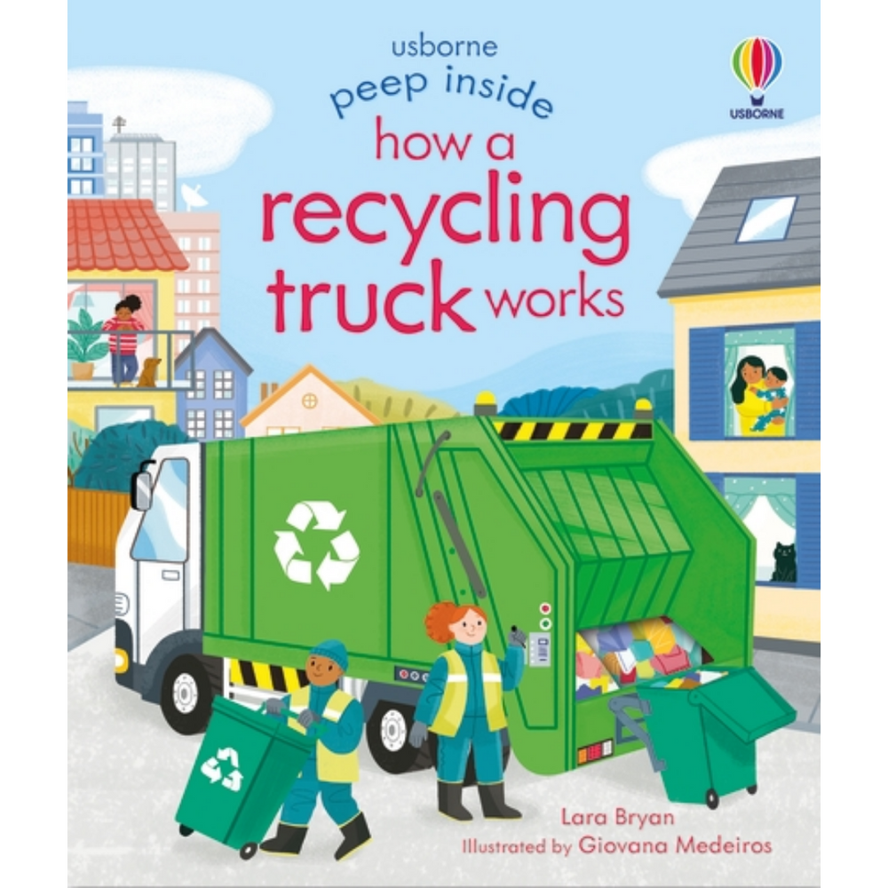 Peep Inside How a Recycling Truck Works - By Lara Bryan