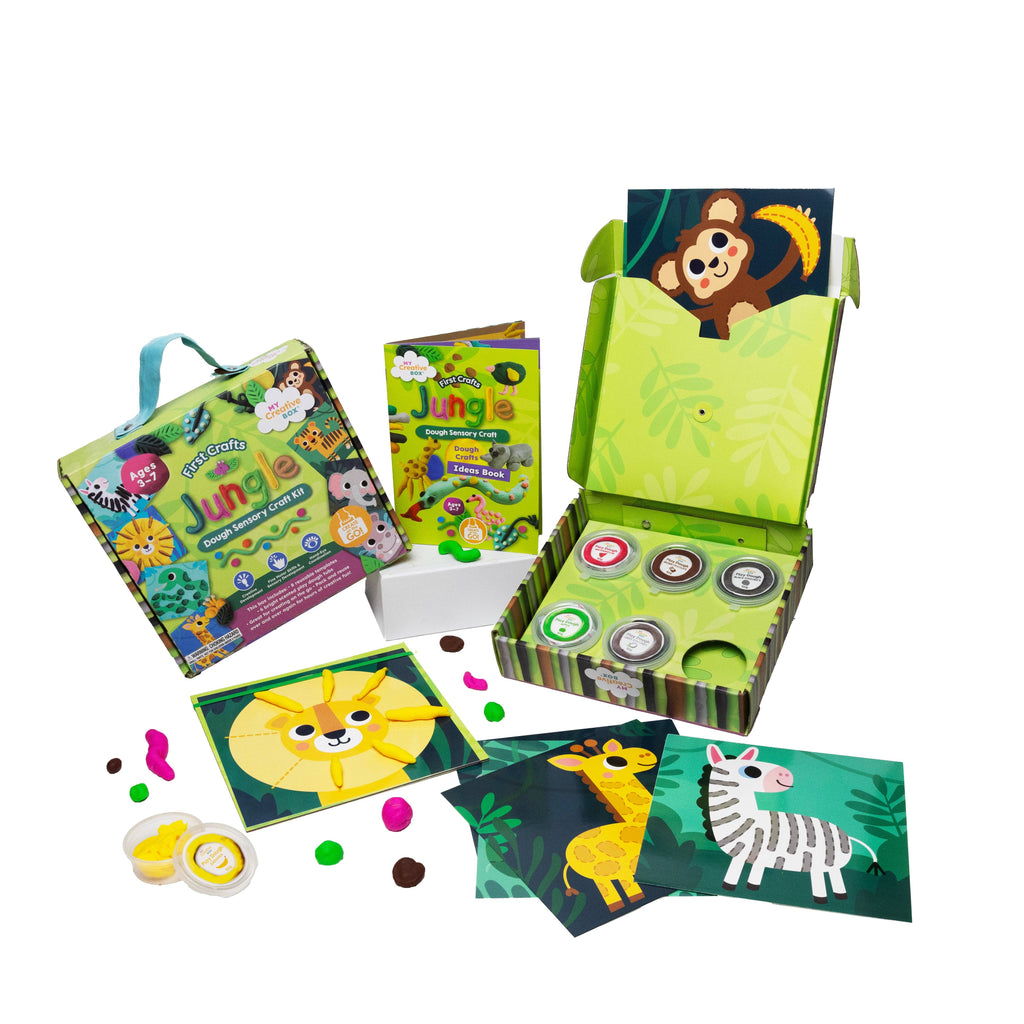 My Creative Box - First Crafts Jungle Dough Sensory Craft Box
