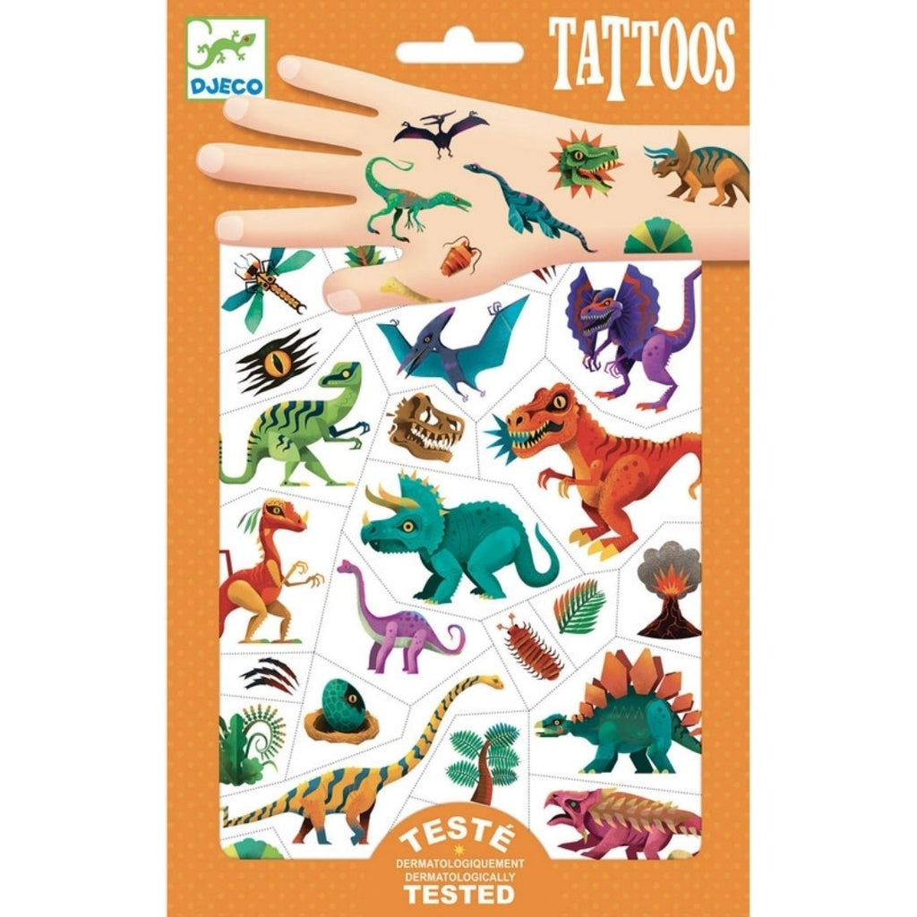 Djeco | Tattoos - Dino Club
