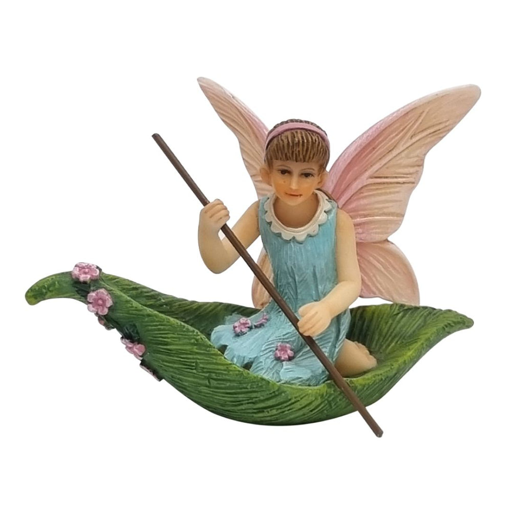 Fairy Collection | Fairy - Mila with Leaf Boat