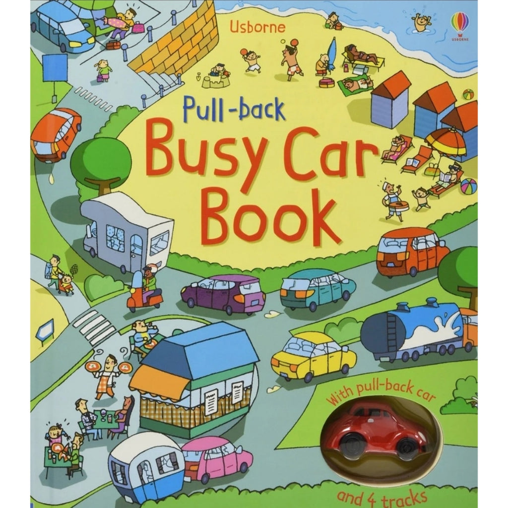 Wind Up Busy Car Book - By Fiona Watt
