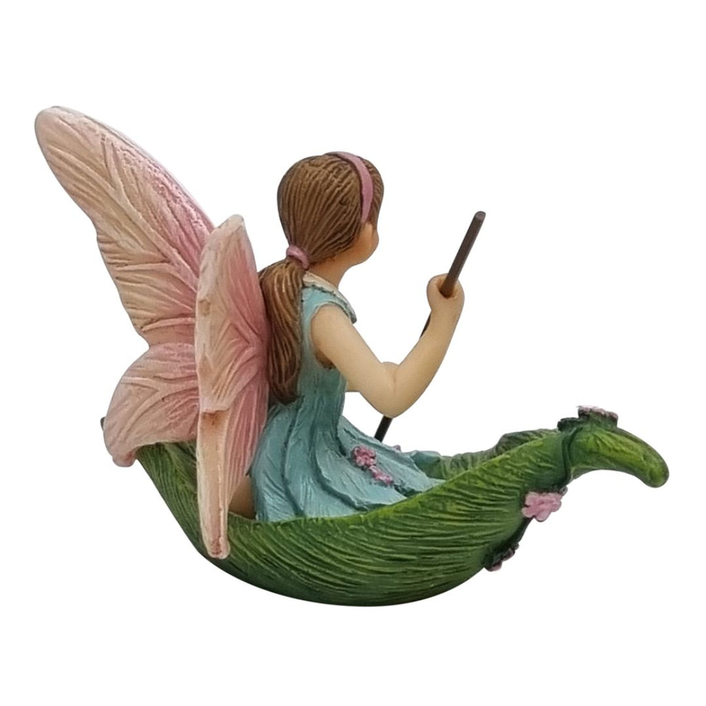 Fairy Collection | Fairy - Mila with Leaf Boat