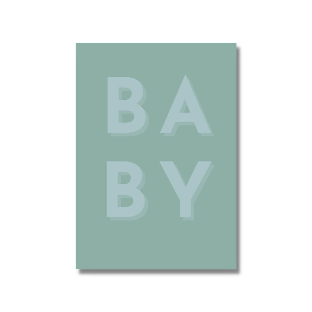 Zae + K | Greeting Card New Baby - Baby