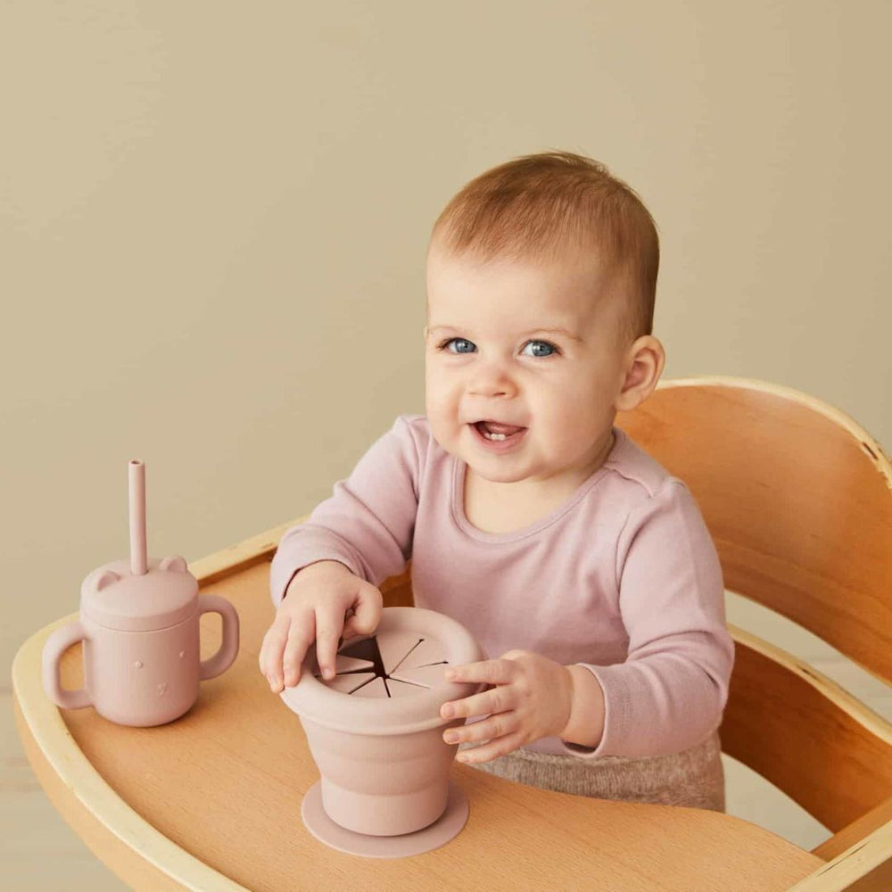 Nordic Kids | Henny Silicone Sippy Cup - Musk