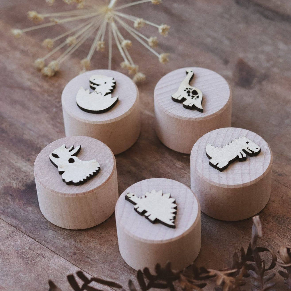 Let Them Play Toys | Wooden Stampers - Dinosaur