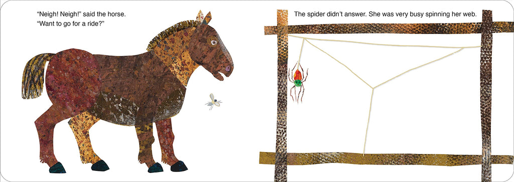 The Very Busy Spider - By Eric Carle
