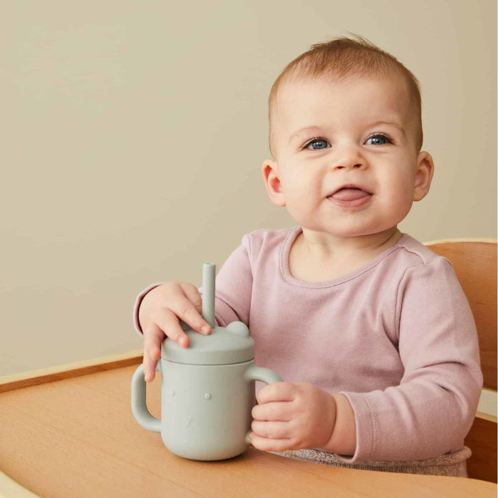 Nordic Kids | Henny Silicone Sippy Cup - Steele