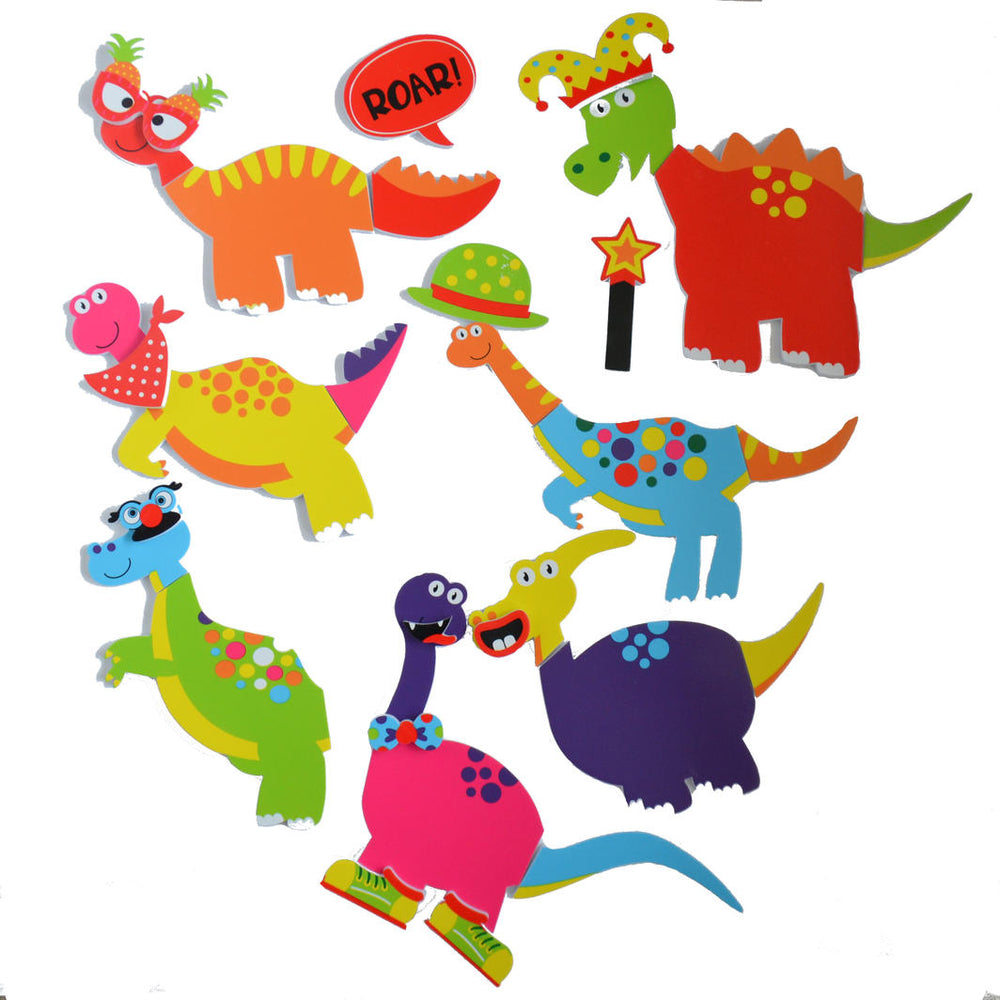 Buddy & Barney | Bath Time Stickers - Weird & Wonderful Dinosaurs