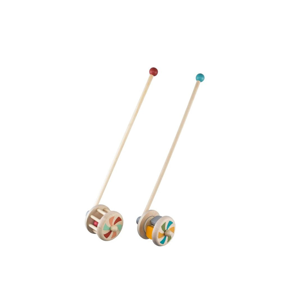 Kaper Kidz Calm & Breezy | Push Along - Wooden Tumbler