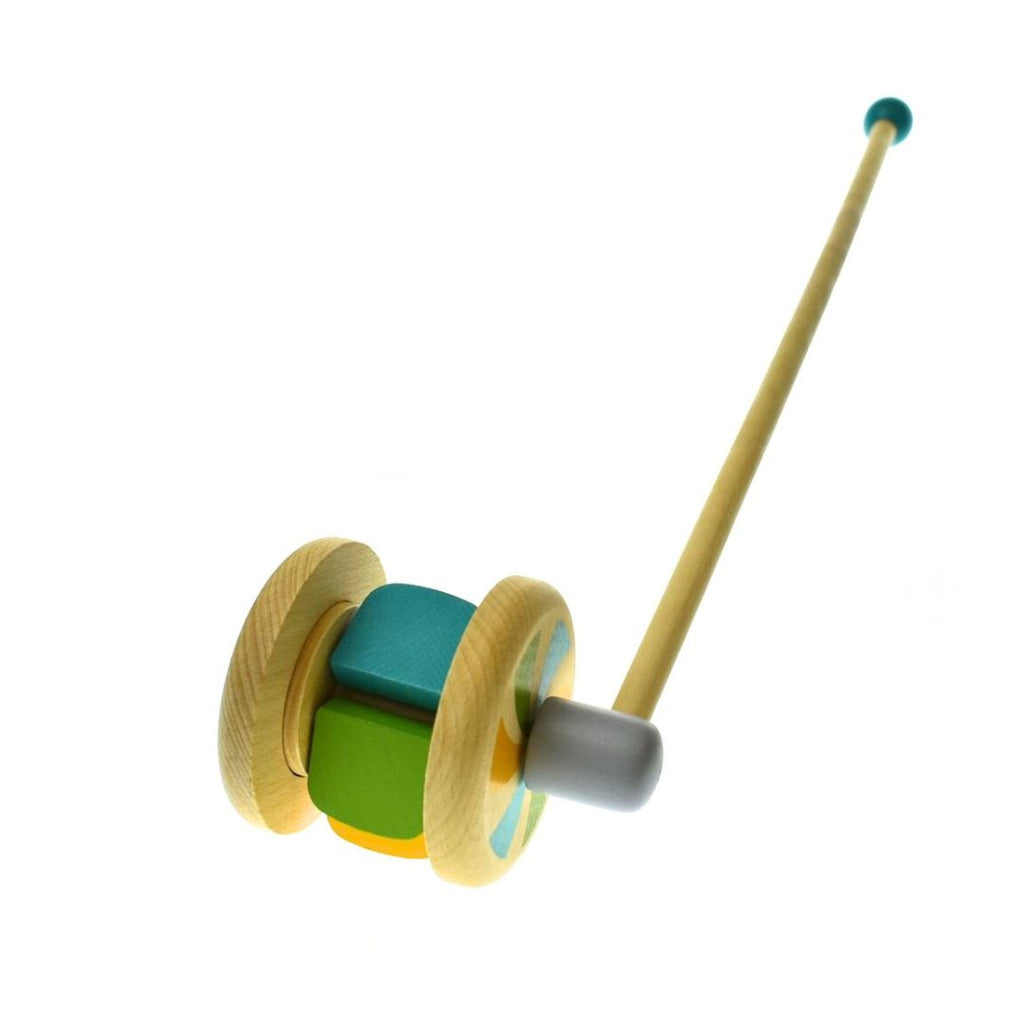 Kaper Kidz Calm & Breezy | Push Along - Wooden Tumbler