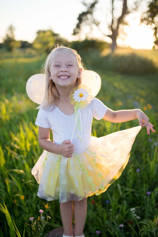 Great Pretenders | Tutu with Wings & Headband - Daisy