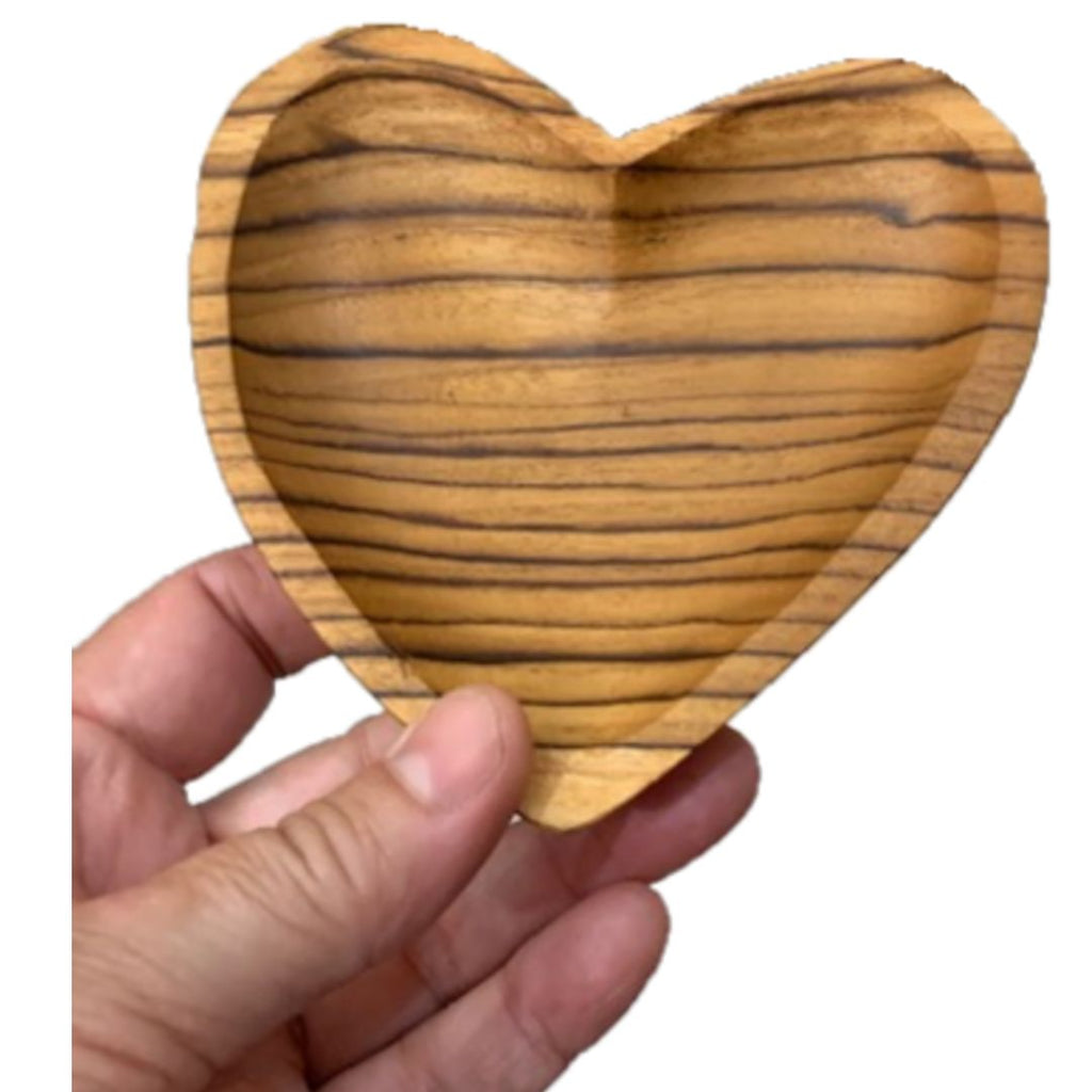 Papoose | Wooden Bowl - Heart Tray