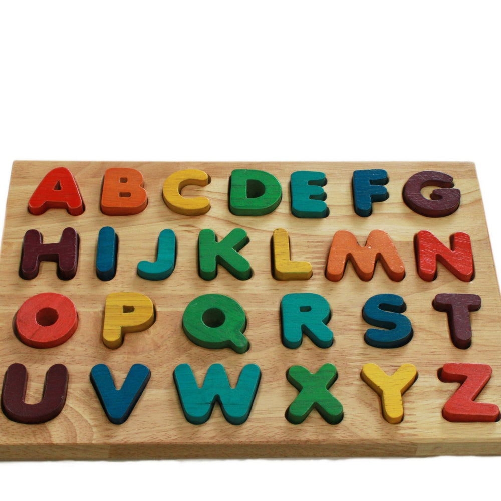 Qtoys | Alphabet Puzzle - Upper Case Rainbow