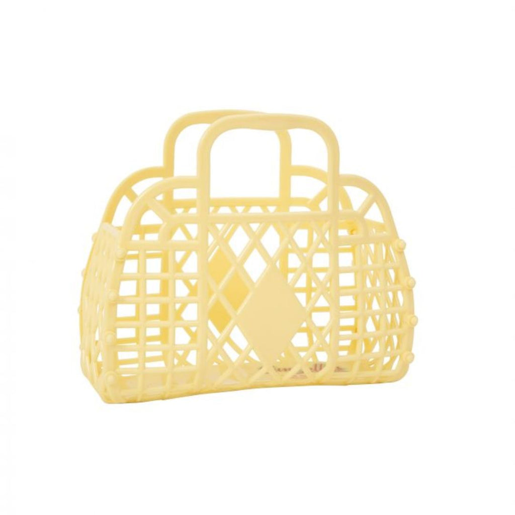 Sun Jellies | Retro Basket Mini - Yellow