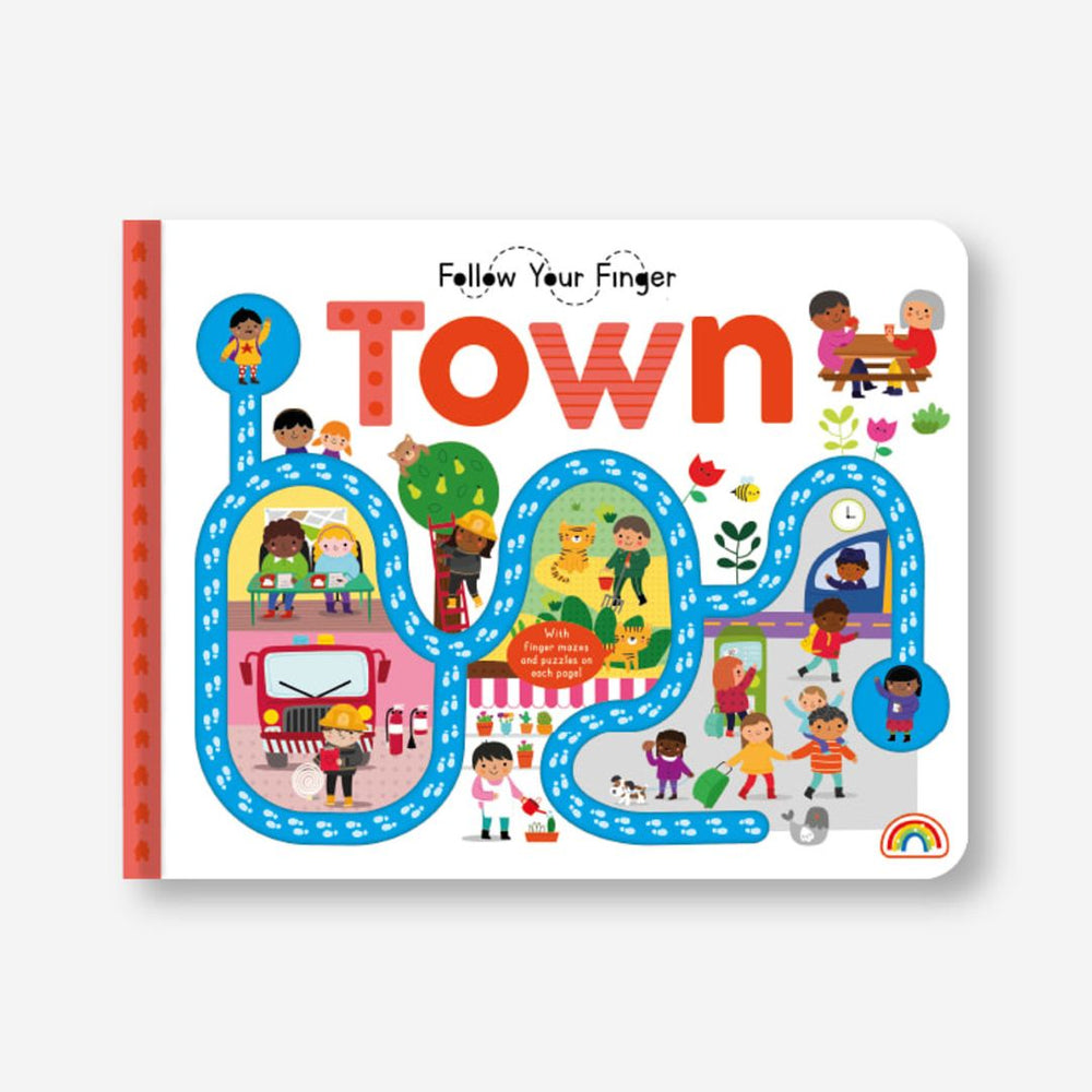 Follow Your Finger | Town - By Really Decent Books