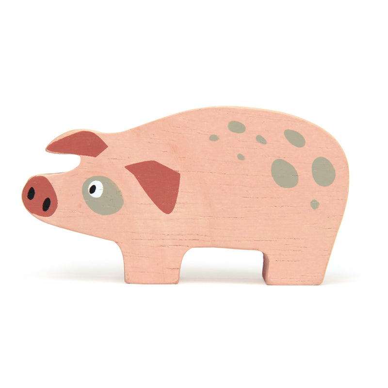 Tender Leaf Toys | Wooden Animal - Pig