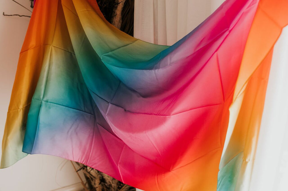 Play Silkies | Jumbo Play Silk - Rainbow