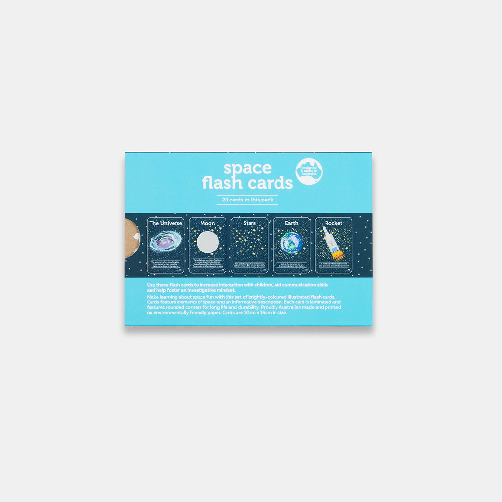 Two Little Ducklings | Flash Cards - Space