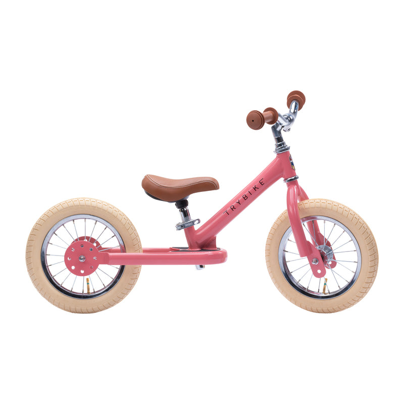 Trybike | Steel 2 in 1 Bike - Pink