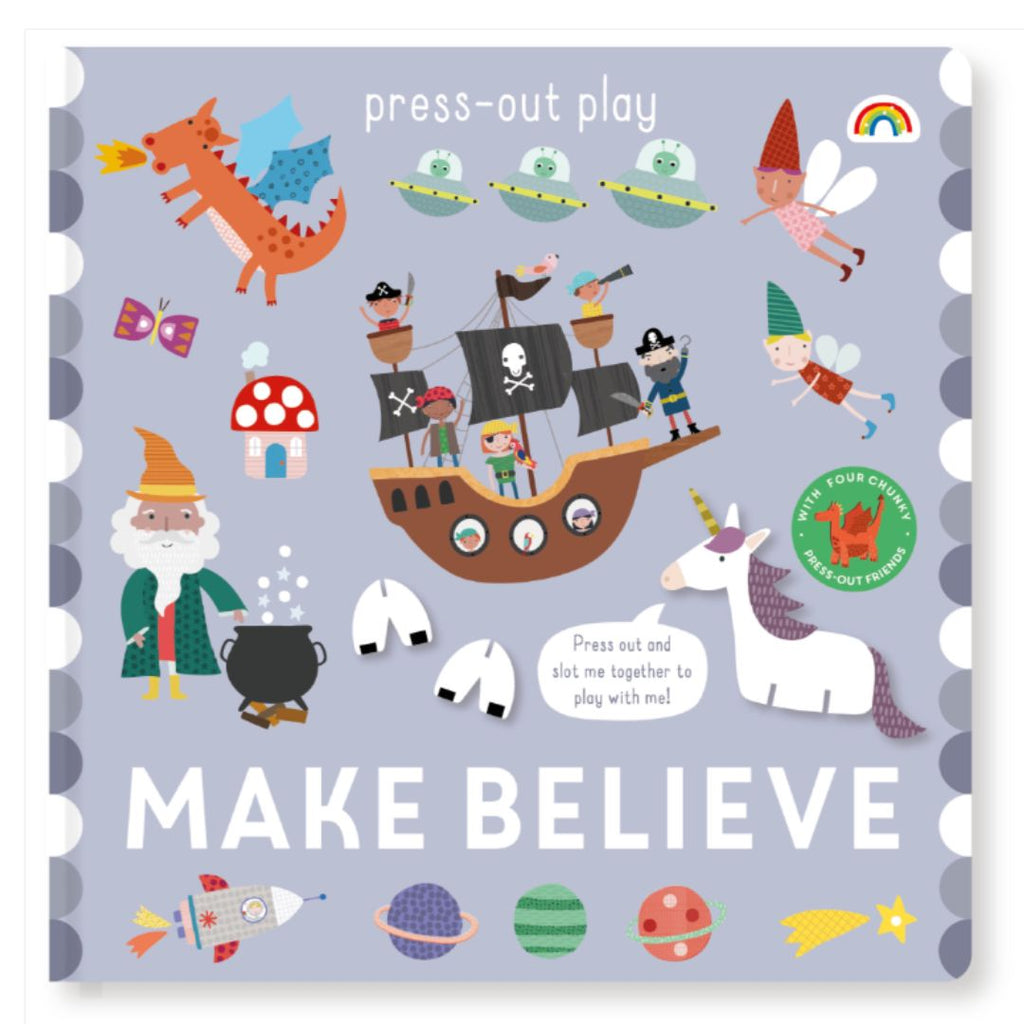 Press Out & Play | Make Believe - By Really Decent Books