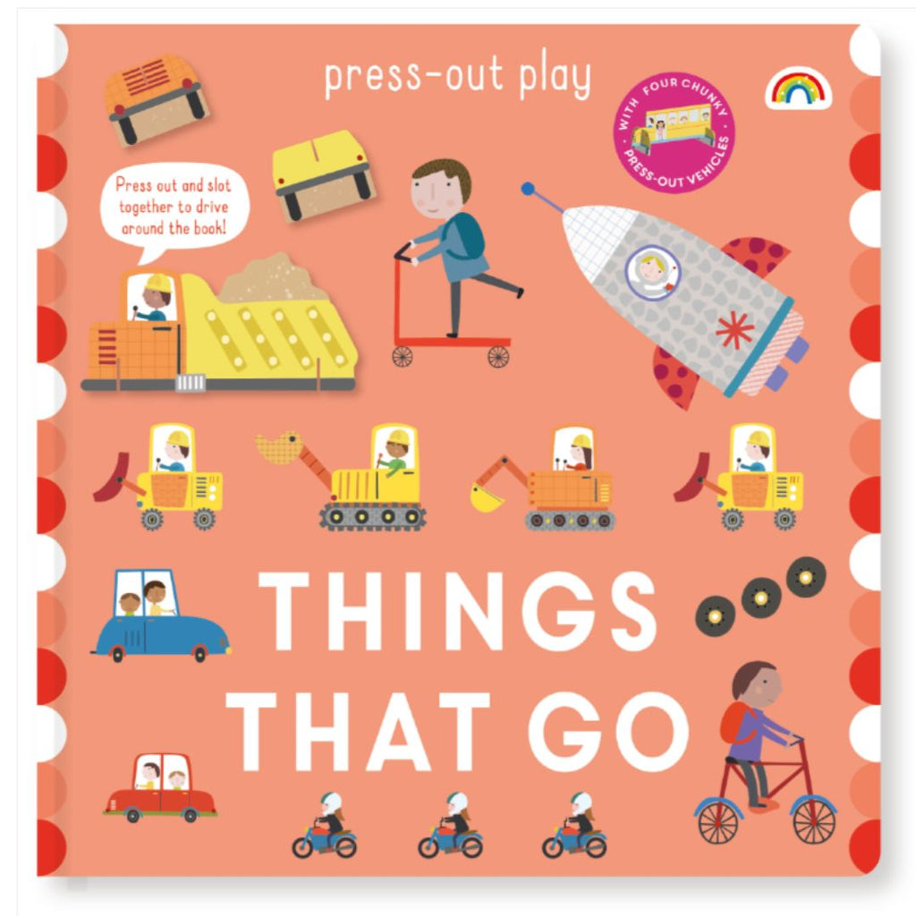 Press Out & Play | Things That Go - By Really Decent Books