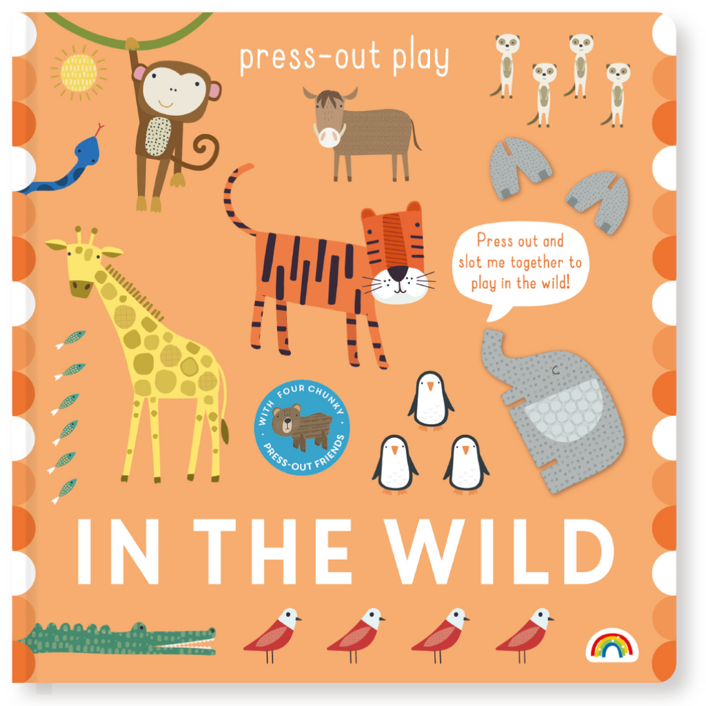 Press Out & Play | in The Wild - By Really Decent Books