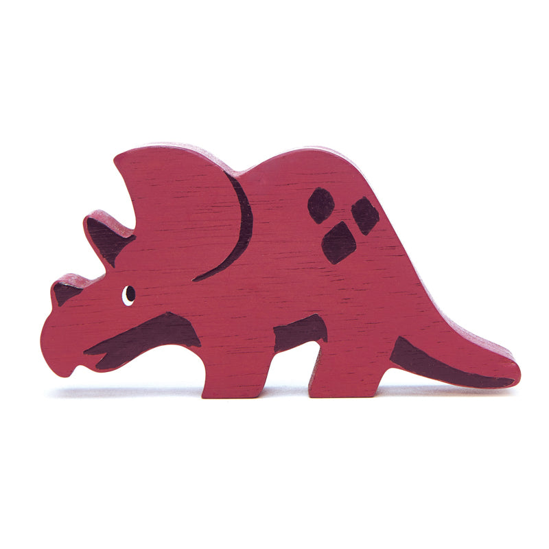 Tender Leaf Toys | Wooden Dinosaur -  Triceratops