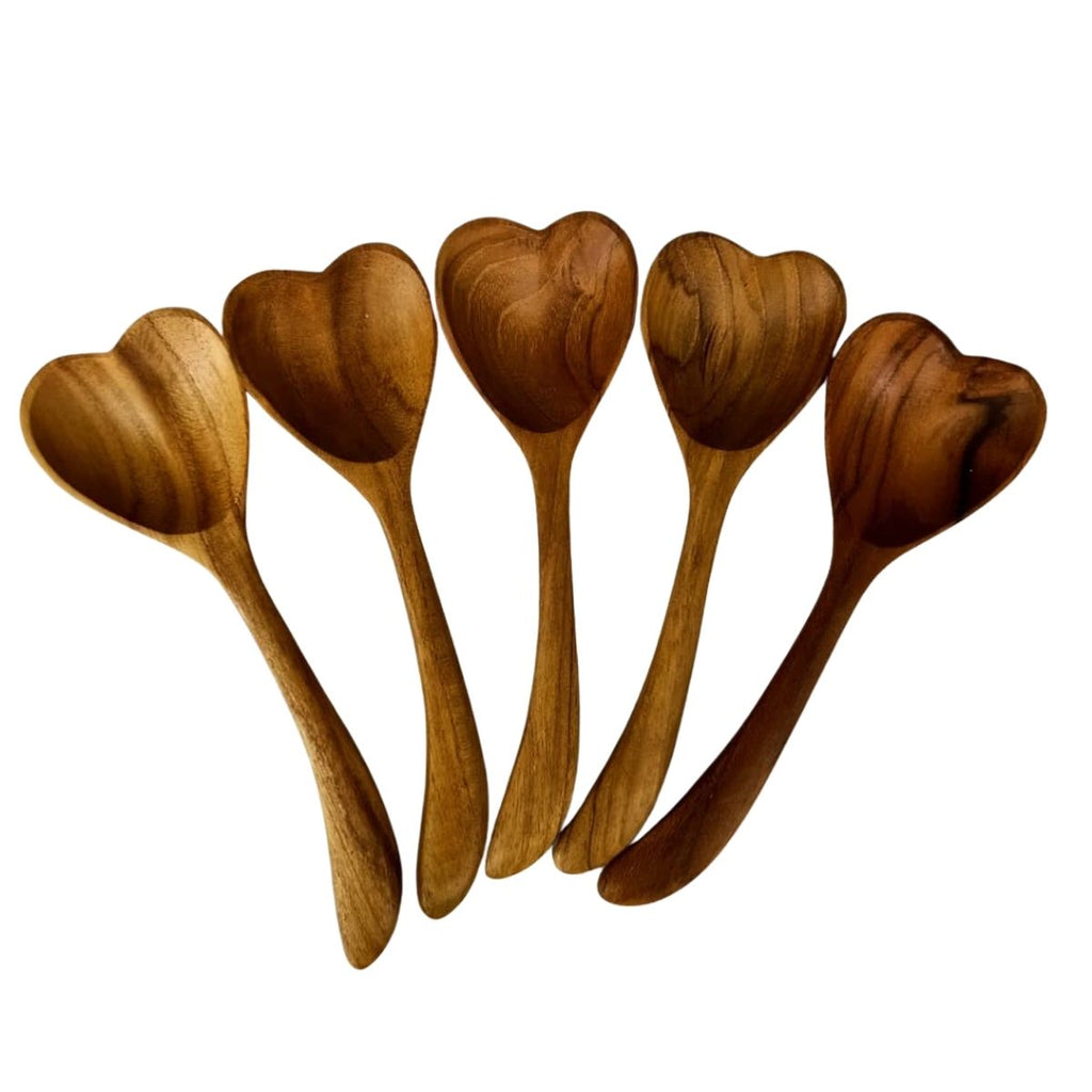 Papoose | Teak Heart Spoon