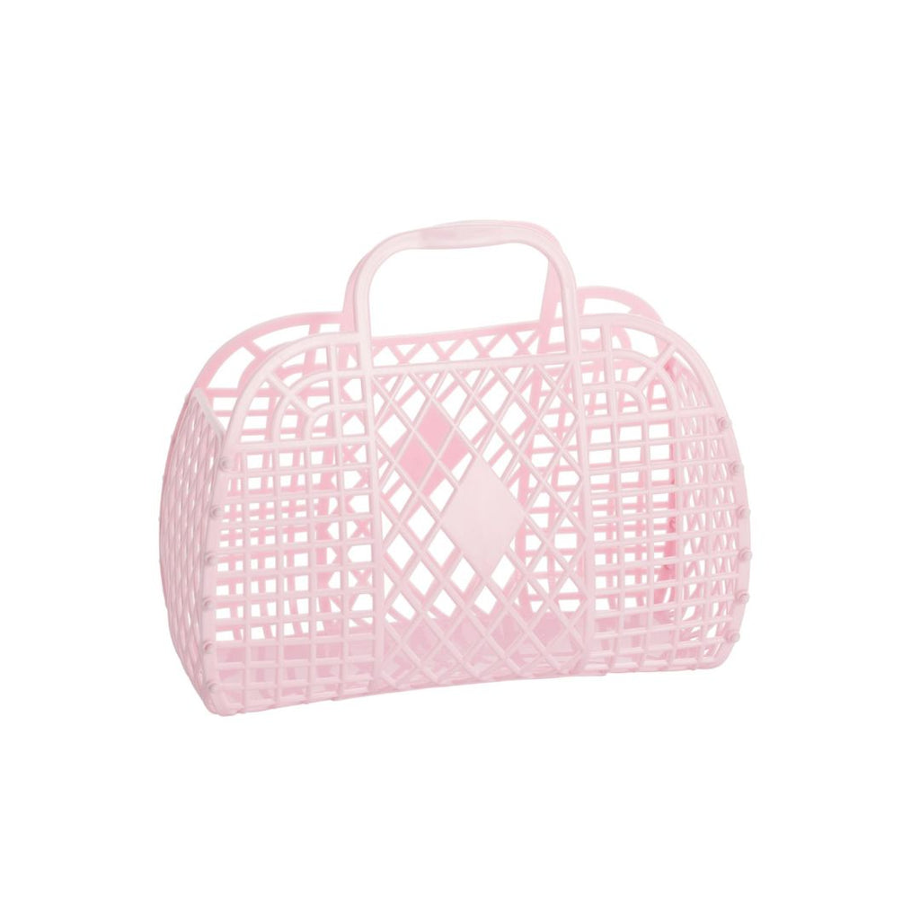Sun Jellies | Retro Basket Small - Pink