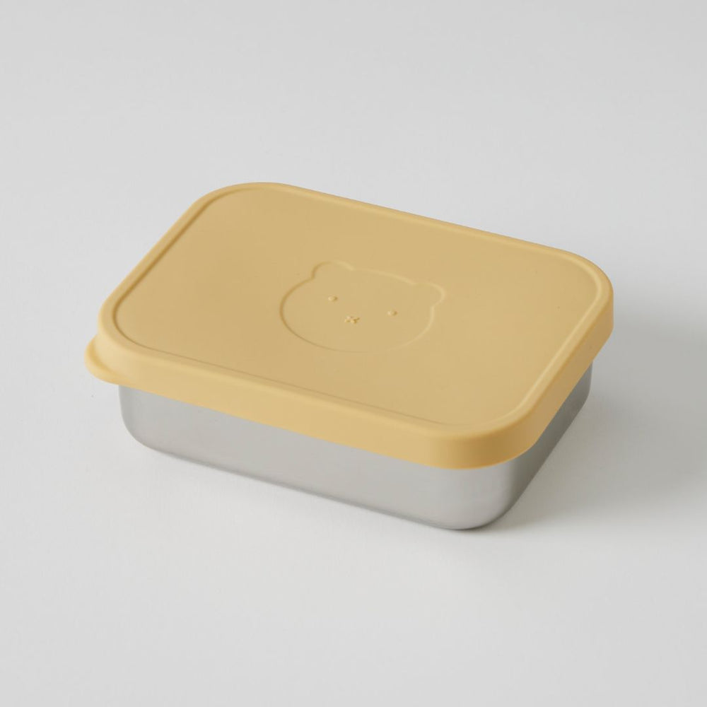 Nordic Kids | Bento Box with Silicone Lid - Lemon