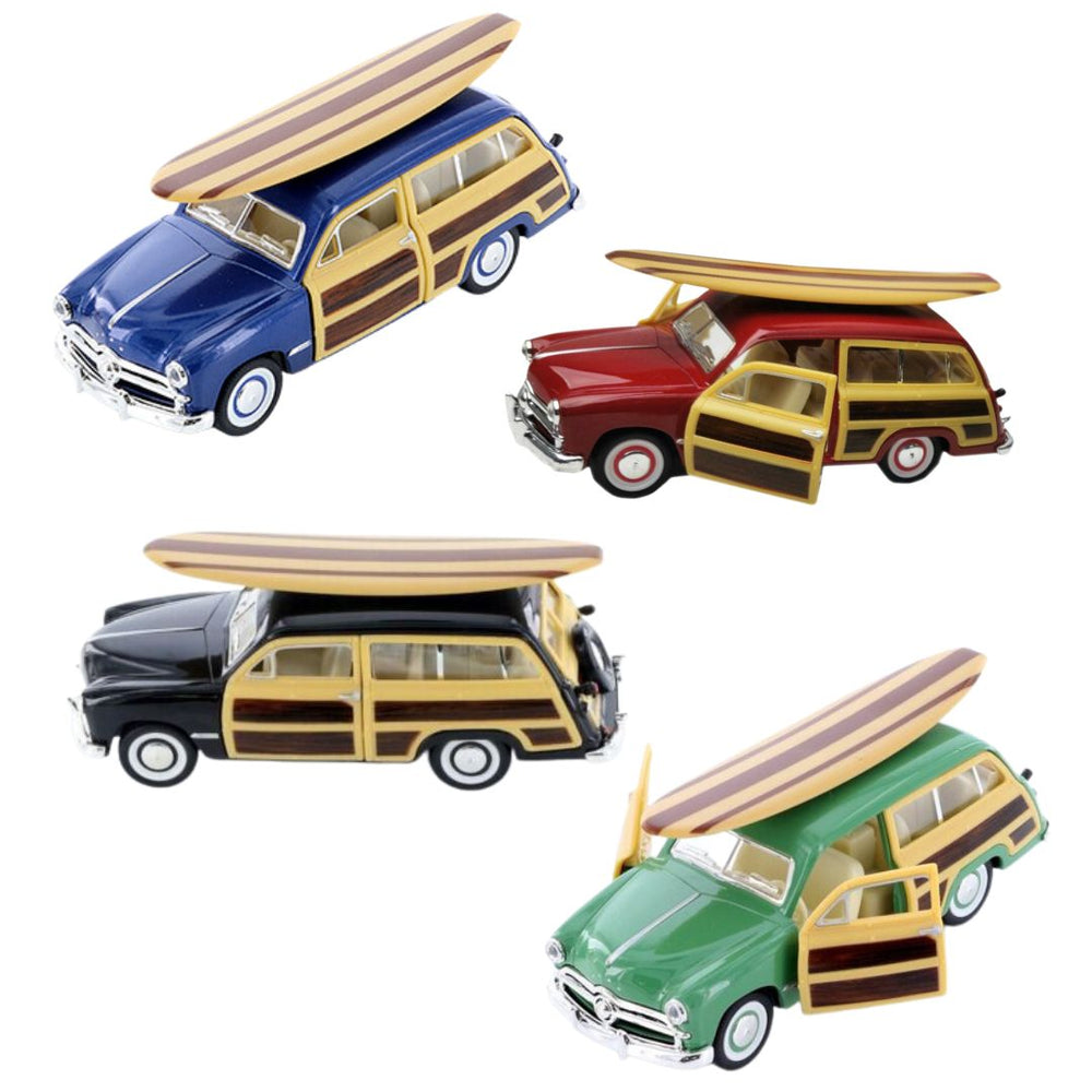 Kinsmart | 1949 Ford Woody Wagon with SurfBoard