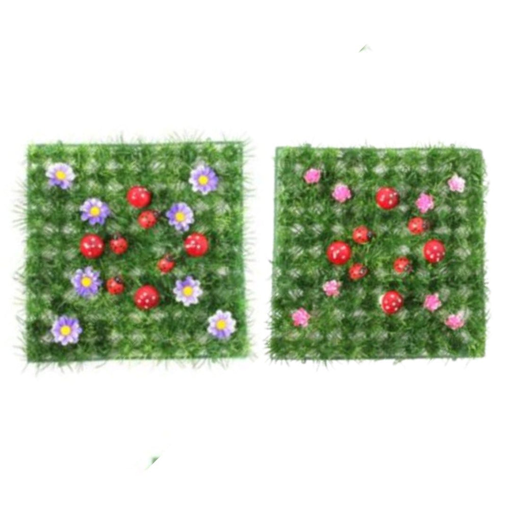 Fairy Collection | Garden - Artificial Grass with mushrooms