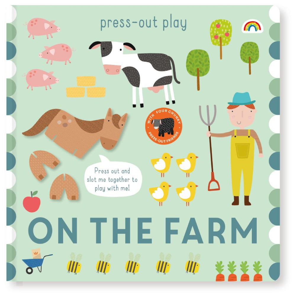 Press Out & Play | On The Farm - By Really Decent Books