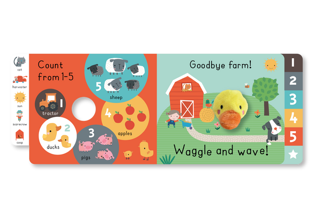 Waggle & Wave | Farm Numbers! - By Really Decent Books
