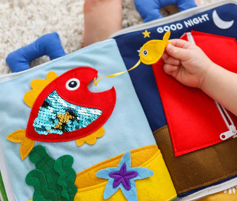 Curious Columbus  Fabric Activity Book - Away We Go – Pickwick & Sprout